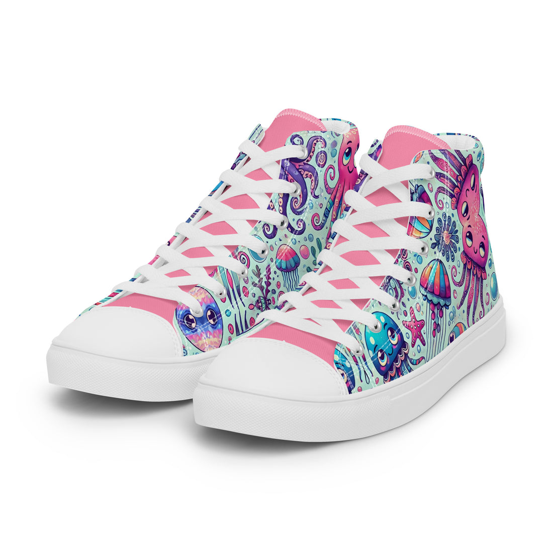 Women’s High Top Sneakers 254 - ShipSneakers.com