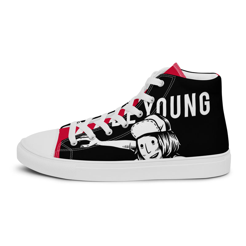 Wild Young High Top #71 - Sole Detail | HA!LO Canvas Sneakers