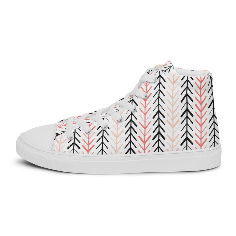 Arrow Tree High Top #178 - Sole Detail | HA!LO Canvas Sneakers