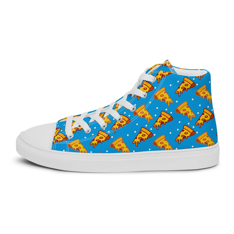 Pizza Party High Top #198 - Sole Detail | HA!LO Canvas Sneakers