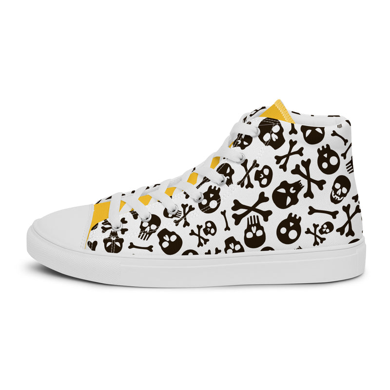 Skull Candy High Top #234 - Sole Detail | HA!LO Canvas Sneakers