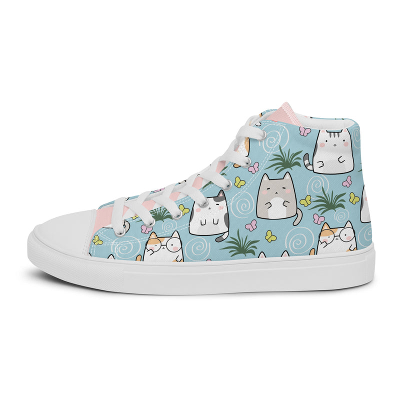 Plant Cat High Top #248 - Sole Detail | HA!LO Canvas Sneakers