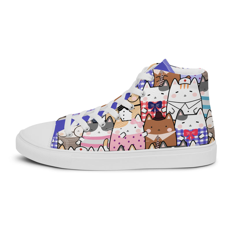 Cat Costume High Top #249 - Sole Detail | HA!LO Canvas Sneakers