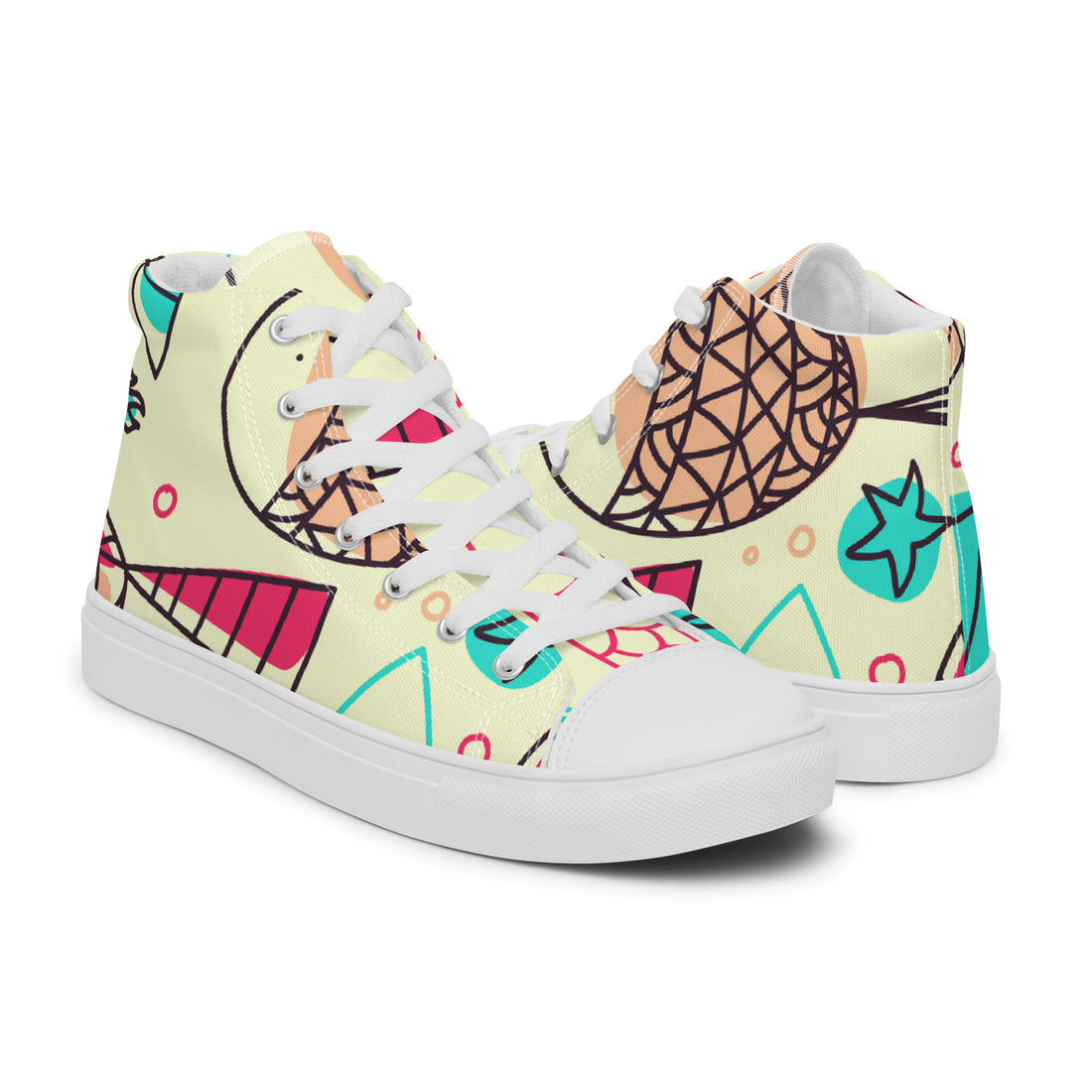 Women's High Top Sneakers 66 - ShipSneakers.com