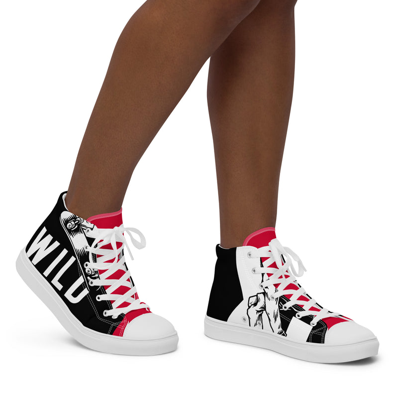 Wild Young High Top #71 - Opposite Side | HA!LO Canvas Sneakers