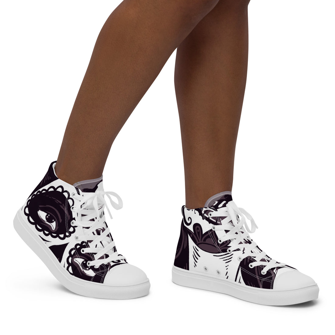 Women's High Top Sneakers 81 - ShipSneakers.com