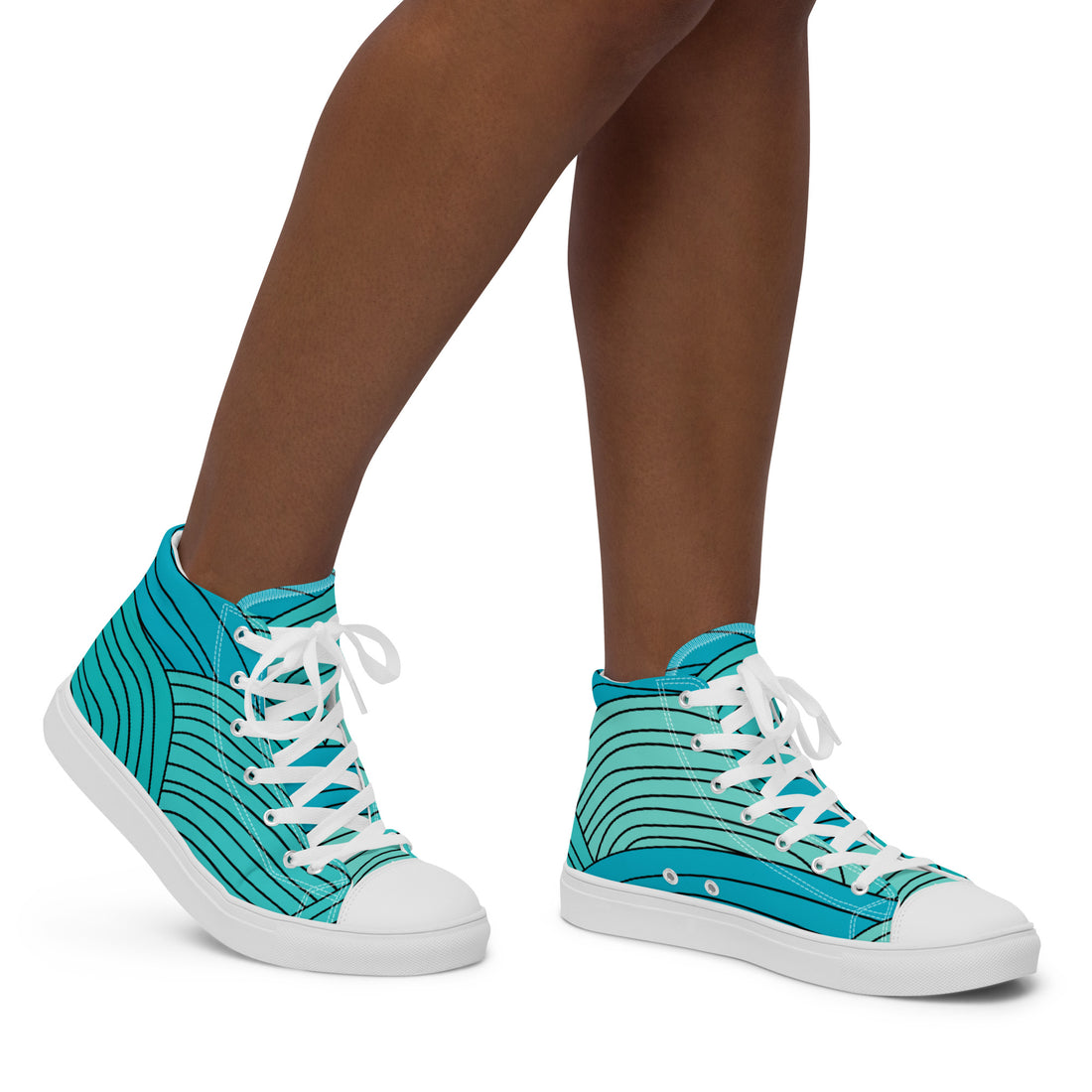 Women's High Top Sneakers 108 - ShipSneakers.com