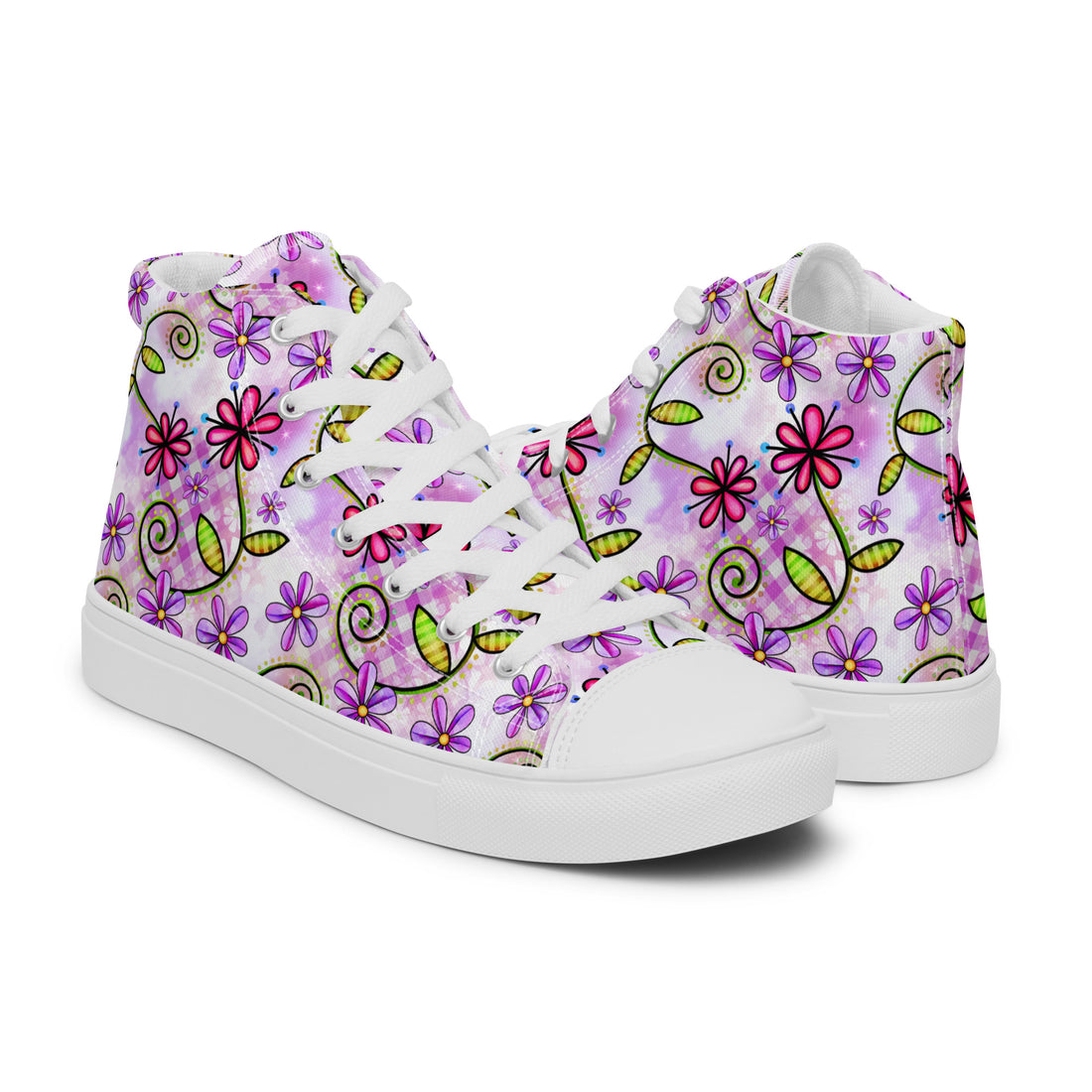 Women’s High Top Sneakers 153 - ShipSneakers.com