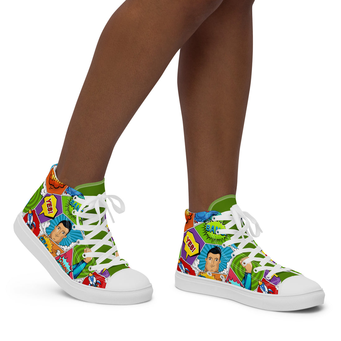 Women’s High Top Sneakers 213 - ShipSneakers.com