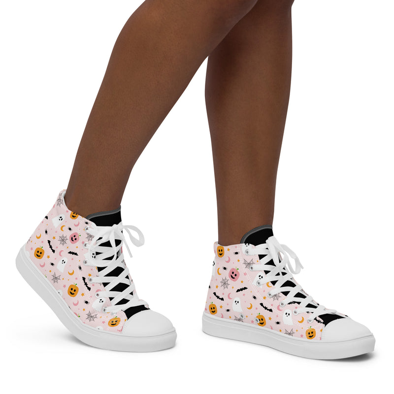Halloween Candy High Top #238 - Opposite Side | HA!LO Canvas Sneakers