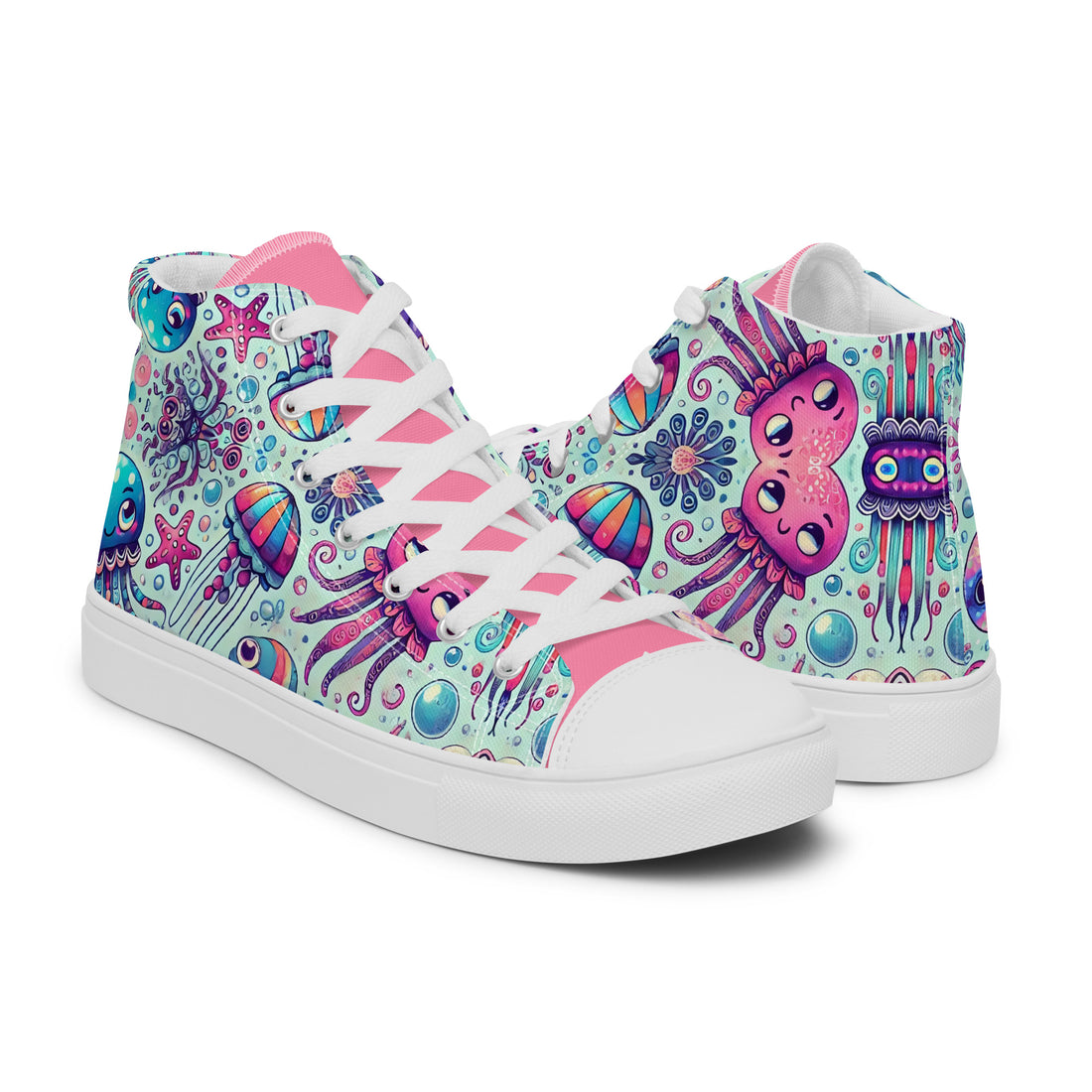 Women’s High Top Sneakers 254 - ShipSneakers.com