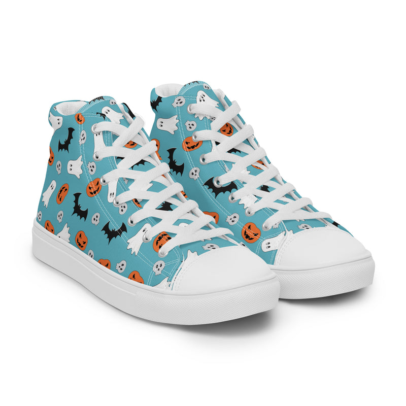 Halloween Cute High Top #231 - Front View | HA!LO Canvas Sneakers