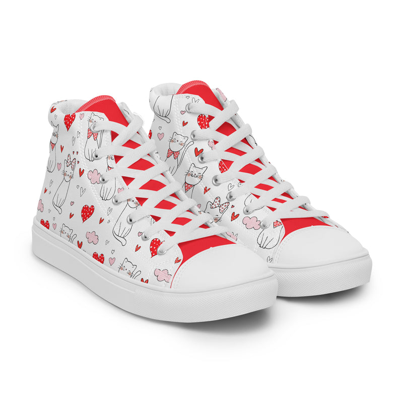 Cat Valentine High Top #257 - Front View | HA!LO Canvas Sneakers