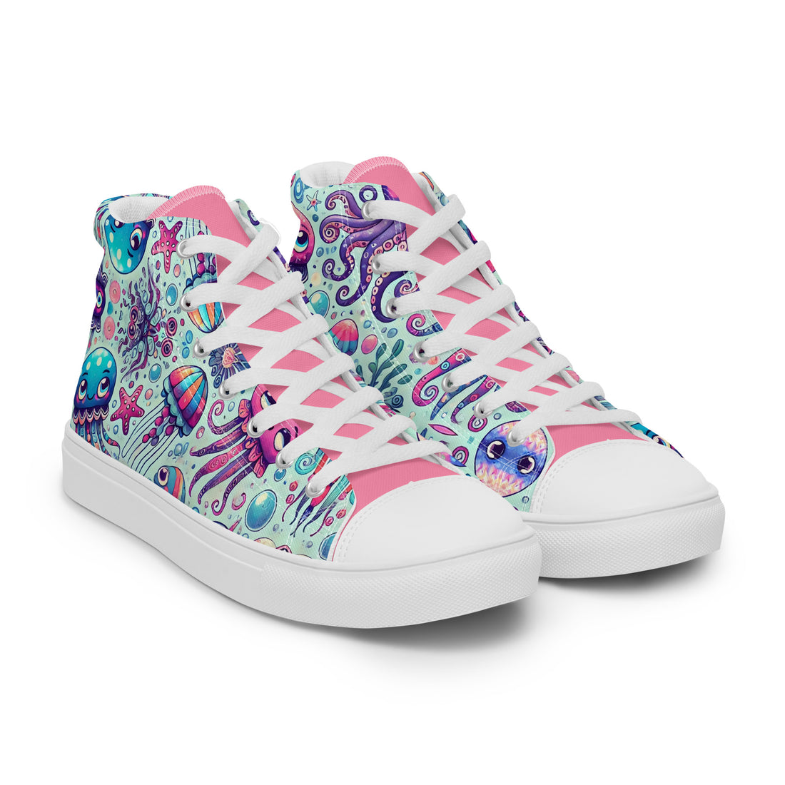 Women’s High Top Sneakers 254 - ShipSneakers.com
