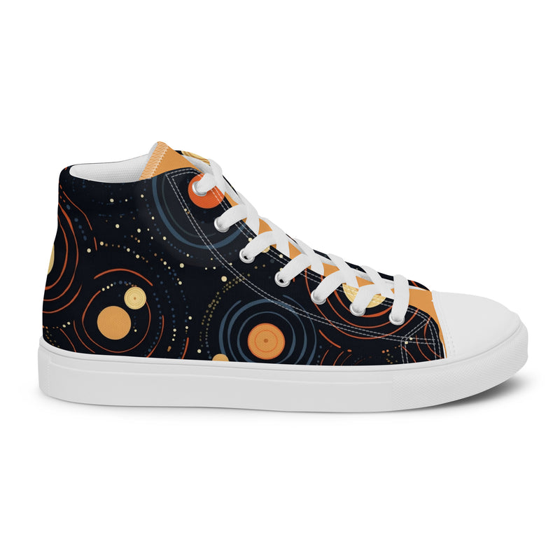 HA!LO Celestial Gold #340 — Women’s Canvas High Top
